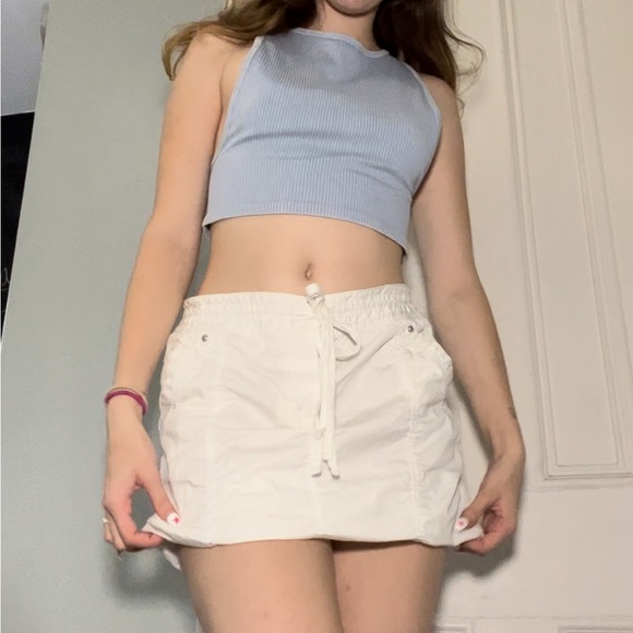 Y2k White cargo skirt - Picture 7 of 13